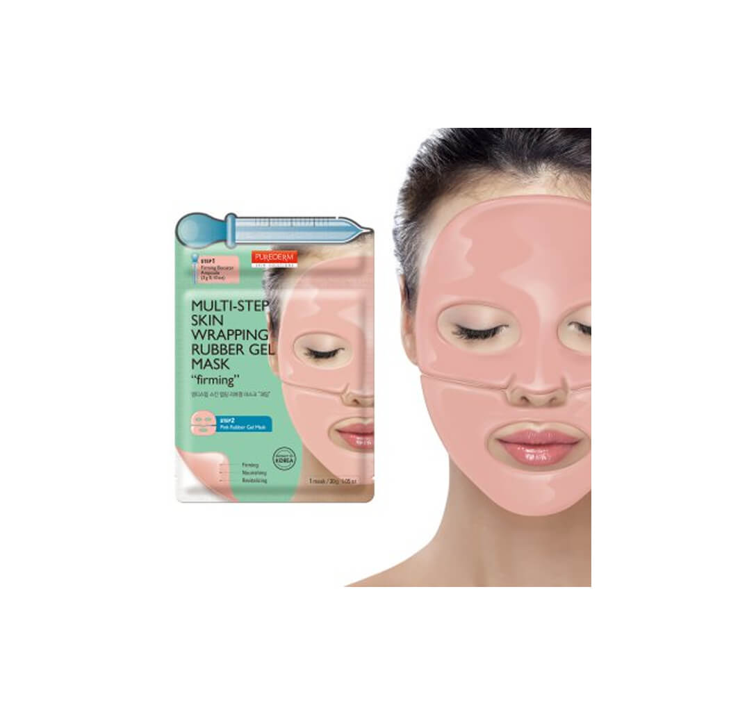 Multi Step Skin Wrapping Rubber Gel Mask